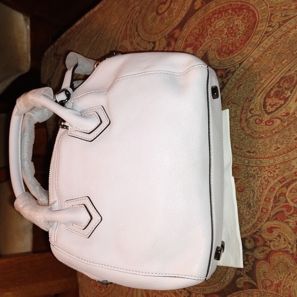 Rebecca Minkoff NWT Micro Perry Leather crossbody satchel in Pale Lilac MSRP$295 - Picture 4 of 16